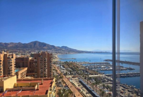 Sunny beachside retreat with mountain and sea views, Fuengirola